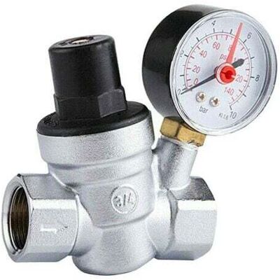 OEM Dn20 Vanne De Réduction De Pression D'Eau Réglable Avec Manomètre Compteur De Pression, Reducteur De Pression D'Eau 3/4 Pouce Regulateur De Pression Eau Avec Manomètre - Publicité OEM Dn20 Vanne De Réduction De Pression D'Eau Réglable Avec Manomètre Compteur De Pression, Reducteur De Pression D'Eau 3/4 Pouce Regulateur De Pression Eau Avec Manomètre - Publicité