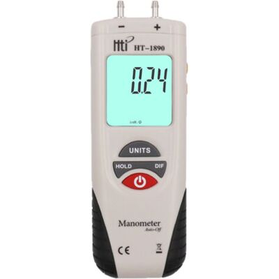 ABYSSE Manomètre Numérique Haute Précision 2 Ports Testeur De Pression D'Air Et De Gaz, Jauge Différentielle Avec Grand Écran Rétroéclairé Pour Mesure Précise - Publicité ABYSSE Manomètre Numérique Haute Précision 2 Ports Testeur De Pression D'Air Et De Gaz, Jauge Différentielle Avec Grand Écran Rétroéclairé Pour Mesure Précise - Publicité