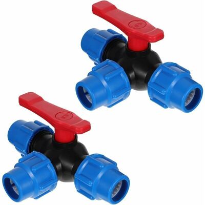 OEM Vanne 3 Voies En Pehd Anti-corrosion – Lot De 2, Filetage Femelle Npt 25 Mm, Poignée Vinyle Rouge Isolante - Publicité OEM Vanne 3 Voies En Pehd Anti-corrosion – Lot De 2, Filetage Femelle Npt 25 Mm, Poignée Vinyle Rouge Isolante - Publicité