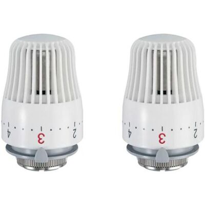 OEM Lot De 2 Têtes Thermostatiques, Tête De Rechange Pour Vanne De Radiateur M30 X 1,5, Vanne De Radiateur Thermostatique - Publicité OEM Lot De 2 Têtes Thermostatiques, Tête De Rechange Pour Vanne De Radiateur M30 X 1,5, Vanne De Radiateur Thermostatique - Publicité