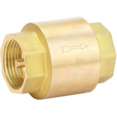 OEM Clapet Anti Retour 3/4 Pouce En Laiton Vanne Anti Retour Verticale Pour Pompes, Puits Et Machines À Laver - Publicité OEM Clapet Anti Retour 3/4 Pouce En Laiton Vanne Anti Retour Verticale Pour Pompes, Puits Et Machines À Laver - Publicité
