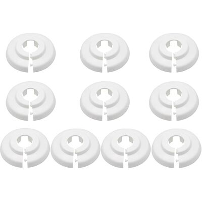 AHLSEN Bravix 10 Pièces Rosaces Simples De Radiateur, Colliers De Pipe En Plastique, Rosace Radiateur, Cache Tuyau Radiateur, Couvercle De Trou Mural Sol, Cache Tuyau Pour Radiateur, Pour Robinet Tuyauterie - Publicité AHLSEN Bravix 10 Pièces Rosaces Simples De Radiateur, Colliers De Pipe En Plastique, Rosace Radiateur, Cache Tuyau Radiateur, Couvercle De Trou Mural Sol, Cache Tuyau Pour Radiateur, Pour Robinet Tuyauterie - Publicité