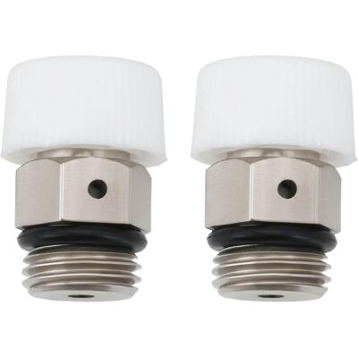 OEM Lot De 2 Vannes De Purge Automatiques En Cuivre De 1/8 Po Pour Purge Automatique Du Radiateur Et De L'Aération - Publicité OEM Lot De 2 Vannes De Purge Automatiques En Cuivre De 1/8 Po Pour Purge Automatique Du Radiateur Et De L'Aération - Publicité