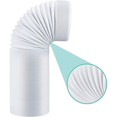 OEM Tuyau Climatiseur Mobile, Tuyau D'Évacuation D'Air En Pvc Flexible Tube De Ventilation Universel Tuyau Kit Pour Climatiseur Mobile Diamètre 13cm/15cm (13cm Diamètre 200cm Longueur)-crezuo - Publicité OEM Tuyau Climatiseur Mobile, Tuyau D'Évacuation D'Air En Pvc Flexible Tube De Ventilation Universel Tuyau Kit Pour Climatiseur Mobile Diamètre 13cm/15cm (13cm Diamètre 200cm Longueur)-crezuo - Publicité