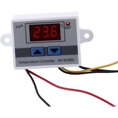 Cellfast Contrôleur De Température - Thermostat Numérique - Haute Précision - Dc12v - Étanche - Publicité Cellfast Contrôleur De Température - Thermostat Numérique - Haute Précision - Dc12v - Étanche - Publicité