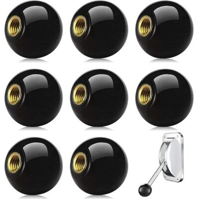 SCORPIO Poignée Boule Ronde, 8pcs Poignée De Boule M8 32 Bouton À Bille En Bakélite Avec Bouton De Levier Pour Opération De La Machine, Poignées De Rechange - Publicité SCORPIO Poignée Boule Ronde, 8pcs Poignée De Boule M8 32 Bouton À Bille En Bakélite Avec Bouton De Levier Pour Opération De La Machine, Poignées De Rechange - Publicité