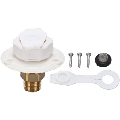 MOXIE Clapet Anti-retour Pour Bride D'Entrée D'Eau De Ville Pour Camping-car, Raccord De Raccordement D'Eau 3/4 Nh Femelle Vers 1/2 Npt Mâle, Montage Encastré, En Laiton Sans Plomb, Avec Bouchon Anti-poussi - Publicité MOXIE Clapet Anti-retour Pour Bride D'Entrée D'Eau De Ville Pour Camping-car, Raccord De Raccordement D'Eau 3/4 Nh Femelle Vers 1/2 Npt Mâle, Montage Encastré, En Laiton Sans Plomb, Avec Bouchon Anti-poussi - Publicité