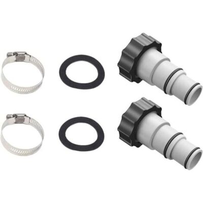 SCORPIO Adaptateur De Tuyau De Piscine A, Adaptateur De Tuyau De Piscine, 38 Mm Et 32 Mm De Diamètre, Adaptateur A Pour Piscine, Adaptateur De Tuyau Pour Pompes Raccord De Tuyau Avec (2 Pièces) - Publicité SCORPIO Adaptateur De Tuyau De Piscine A, Adaptateur De Tuyau De Piscine, 38 Mm Et 32 Mm De Diamètre, Adaptateur A Pour Piscine, Adaptateur De Tuyau Pour Pompes Raccord De Tuyau Avec (2 Pièces) - Publicité