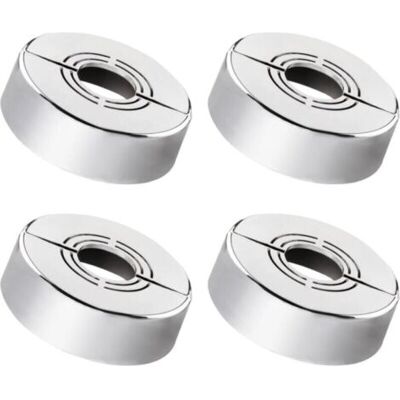 NO BRAND Pair 4 Pièces Rosace Robinet, Rosace Mitigeur Douche, 3 Tailles En 1, Cache Tuyau Radiateur Convient Pour Diamètre De 20mm / 25mm / 33mm, Utilisé Pour Décoration De Robinets - Publicité NO BRAND Pair 4 Pièces Rosace Robinet, Rosace Mitigeur Douche, 3 Tailles En 1, Cache Tuyau Radiateur Convient Pour Diamètre De 20mm / 25mm / 33mm, Utilisé Pour Décoration De Robinets - Publicité