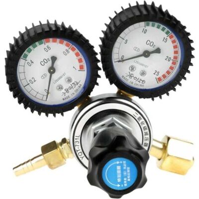 ABYSSE Régulateur De Pression Pour Gaz De Protection Argon/co2 Détendeur Dioxyde De Carbone Bière Kegerator Détendeur - Publicité ABYSSE Régulateur De Pression Pour Gaz De Protection Argon/co2 Détendeur Dioxyde De Carbone Bière Kegerator Détendeur - Publicité