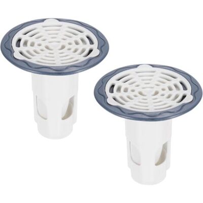 OEM Royaluxe-anti-refoulement Pour Siphon De Sol De Douche, Valve Anti-odeur Pour Évier, Bouchon De Vidange Avec Attrape-cheveux Pour Cuisine, Salle De Bain, Balcon, Blanc, Lot De 2 - Publicité OEM Royaluxe-anti-refoulement Pour Siphon De Sol De Douche, Valve Anti-odeur Pour Évier, Bouchon De Vidange Avec Attrape-cheveux Pour Cuisine, Salle De Bain, Balcon, Blanc, Lot De 2 - Publicité