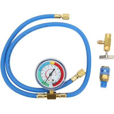 ABYSSE Kit De Tuyaux De Charge De Fluorure Pour Climatiseur 134a, Comprenant Un Raccord De Réfrigérant Et Un Ouvre-bouteille. Publicité ABYSSE Kit De Tuyaux De Charge De Fluorure Pour Climatiseur 134a, Comprenant Un Raccord De Réfrigérant Et Un Ouvre-bouteille. Publicité