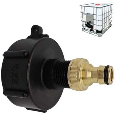 Scotch Raccord Rapide Cuve 1000l S60x6 Robinet Multitanks Connecteur Tuyau Adaptateur Réservoir Ibc Sortie Laiton 1/2 Pouce - Publicité Scotch Raccord Rapide Cuve 1000l S60x6 Robinet Multitanks Connecteur Tuyau Adaptateur Réservoir Ibc Sortie Laiton 1/2 Pouce - Publicité