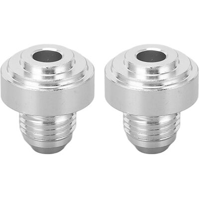 Ortviai Raccord Fileté Mâle An6 En Aluminium 6061 T6 – 2 Pièces, Diamètre 1/2 Pouce, Pour Soudage Sur Tube - Publicité Ortviai Raccord Fileté Mâle An6 En Aluminium 6061 T6 – 2 Pièces, Diamètre 1/2 Pouce, Pour Soudage Sur Tube - Publicité