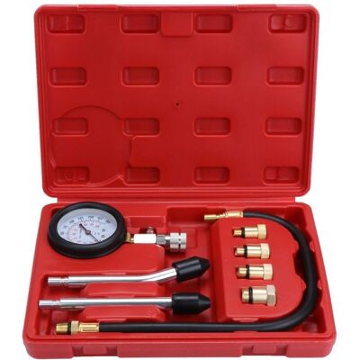 AIRSTRA Kit De Testeur De Compression Pour Moteur À Essence 9 Pcs - Publicité AIRSTRA Kit De Testeur De Compression Pour Moteur À Essence 9 Pcs - Publicité