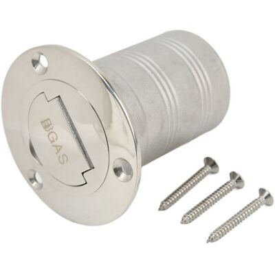 ABYSSE Raccord Coudé À Clapet Pour Bateau, Quincaillerie En Acier Inoxydable 316, Pour Remplissage De Pont Sans Clé, 50 Mm (2 Pouces) De Gaz - Publicité ABYSSE Raccord Coudé À Clapet Pour Bateau, Quincaillerie En Acier Inoxydable 316, Pour Remplissage De Pont Sans Clé, 50 Mm (2 Pouces) De Gaz - Publicité