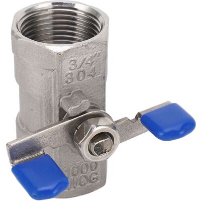 OEM Robinet À Tournant Sphérique, Robinet À Tournant Sphérique Droit En Acier Inoxydable 1000 Psi, Vanne De Raccord De Tuyau À Filetage Femelle 3/4 Po Pour Tuyau De Laveuse-dou - Publicité OEM Robinet À Tournant Sphérique, Robinet À Tournant Sphérique Droit En Acier Inoxydable 1000 Psi, Vanne De Raccord De Tuyau À Filetage Femelle 3/4 Po Pour Tuyau De Laveuse-dou - Publicité