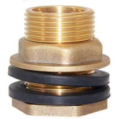 OEM Raccord De Réservoir D'Eau En Laiton Massif, Femelle 1", Mâle 1-1/4", Traversant - Adaptateur De Plomberie Durable - Publicité OEM Raccord De Réservoir D'Eau En Laiton Massif, Femelle 1", Mâle 1-1/4", Traversant - Adaptateur De Plomberie Durable - Publicité