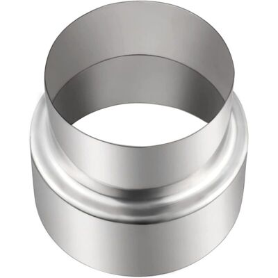 VOLISAU Réducteur De Tuyau De Poêle En Acier Inoxydable 100 Mm À 90 Mm – Raccordement Pour Conduit De Cheminée – Résistant À La Chaleur Et À La Corrosion - Publicité VOLISAU Réducteur De Tuyau De Poêle En Acier Inoxydable 100 Mm À 90 Mm – Raccordement Pour Conduit De Cheminée – Résistant À La Chaleur Et À La Corrosion - Publicité
