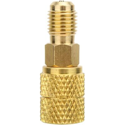 GRASSLIN 1 Adaptateur R410a, Laiton, 5/16 Pouces Femelle, 1/4 Pouces Mâle, Système Cvc - Publicité GRASSLIN 1 Adaptateur R410a, Laiton, 5/16 Pouces Femelle, 1/4 Pouces Mâle, Système Cvc - Publicité