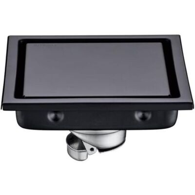 ABYSSE Drain De Plancher Douche Carré Acier Inoxydable Invisible Caniveau De Douche Anti Odeur Avec Insertion 11x11cm - Publicité ABYSSE Drain De Plancher Douche Carré Acier Inoxydable Invisible Caniveau De Douche Anti Odeur Avec Insertion 11x11cm - Publicité