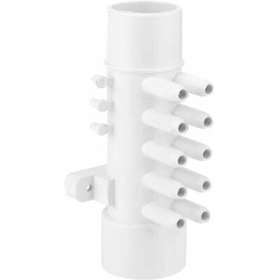 ABYSSE Spa Collecteur, 1.5in 10mm 10 Port Pvc Piscine Plomberie Collecteur Source Thermale Baignoire Piscine Spa Accessoires Résistant À La Corrosion Plus Durable - Publicité ABYSSE Spa Collecteur, 1.5in 10mm 10 Port Pvc Piscine Plomberie Collecteur Source Thermale Baignoire Piscine Spa Accessoires Résistant À La Corrosion Plus Durable - Publicité