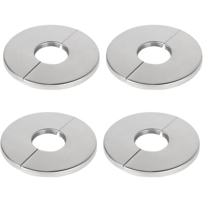 FOGSHIELD Lntyq – Lot De 4 Rosaces En Acier Inoxydable Chromé – Cache Tuyau Radiateur 24mm – Installation Facile Avec Bande Adhésive – Pour Robinets Et Conduites De Chauffage - Publicité FOGSHIELD Lntyq – Lot De 4 Rosaces En Acier Inoxydable Chromé – Cache Tuyau Radiateur 24mm – Installation Facile Avec Bande Adhésive – Pour Robinets Et Conduites De Chauffage - Publicité