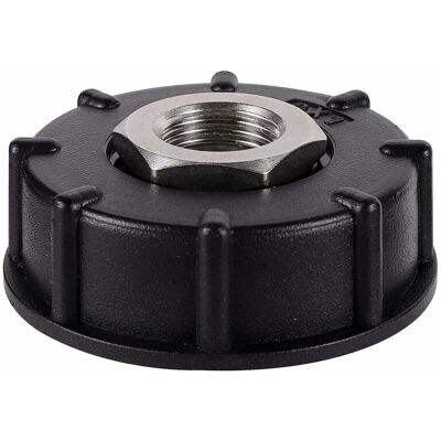 Melissa Ibc S60x6 Adaptateur De Réservoir D'Eau Filetage Grossier Avec Raccord De Tuyau Raccords De Bec De Valve En Acier Inoxydable (3/4" Filetage Intérieur) - Publicité Melissa Ibc S60x6 Adaptateur De Réservoir D'Eau Filetage Grossier Avec Raccord De Tuyau Raccords De Bec De Valve En Acier Inoxydable (3/4" Filetage Intérieur) - Publicité