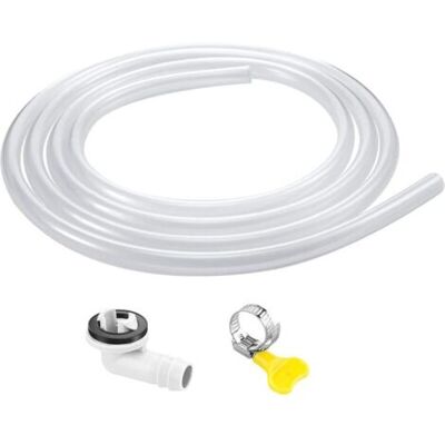 ABYSSE Tuyau De Vidange Ac - Tuyau De Vidange Pour Climatisation Portable - Kit Étanche Avec Raccord De Tuyau Et Pince - Pièces De Climatisation Idéales Pour Le Remplacement Et L'Entretien - Publicité ABYSSE Tuyau De Vidange Ac - Tuyau De Vidange Pour Climatisation Portable - Kit Étanche Avec Raccord De Tuyau Et Pince - Pièces De Climatisation Idéales Pour Le Remplacement Et L'Entretien - Publicité