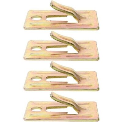 ABYSSE 4 Pièces Support Mural Pour Chauffe-eau Kit De Fixation Pour Mur Creux Avec Crochets Et Plaques De Montage Pratique Pour Installer Chauffe-eau Et Autres Objets - Publicité ABYSSE 4 Pièces Support Mural Pour Chauffe-eau Kit De Fixation Pour Mur Creux Avec Crochets Et Plaques De Montage Pratique Pour Installer Chauffe-eau Et Autres Objets - Publicité