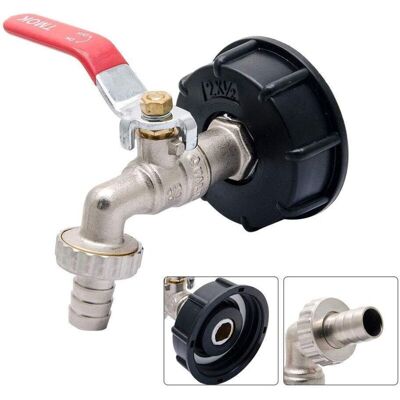 OEM 1x Adaptateur Ibc Vanne Robinet,raccord Robinet En Laiton Chromé Sortie Raccord Rapide, Ibc S60x6 Vanne Robinet À 1/2'' Tuyau Adaptateur Récupérateurs Eau De Pluie Raccord Sortie Raccord Rapide - Publicité OEM 1x Adaptateur Ibc Vanne Robinet,raccord Robinet En Laiton Chromé Sortie Raccord Rapide, Ibc S60x6 Vanne Robinet À 1/2'' Tuyau Adaptateur Récupérateurs Eau De Pluie Raccord Sortie Raccord Rapide - Publicité