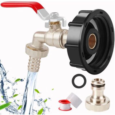 OEM Adaptateur Fourre-tout S60x6 Ibc 1/2po Filetage Grossier De Vanne En Laiton Étanche Pour Robinet De Jardin, Pour D'Adaptateur De Cuve - Publicité OEM Adaptateur Fourre-tout S60x6 Ibc 1/2po Filetage Grossier De Vanne En Laiton Étanche Pour Robinet De Jardin, Pour D'Adaptateur De Cuve - Publicité