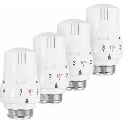 OEM Lot De 4 Tête Thermostatique. Robinet Thermostatique Radiateur. Tete Thermostatique Radiateur. Valve De Radiateur Thermostatique M30 X 1.5.inhhub - Publicité OEM Lot De 4 Tête Thermostatique. Robinet Thermostatique Radiateur. Tete Thermostatique Radiateur. Valve De Radiateur Thermostatique M30 X 1.5.inhhub - Publicité