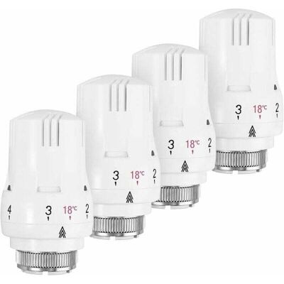 OEM Lot De 4 Tête Thermostatique. Robinet Thermostatique Radiateur. Tete Thermostatique Radiateur. Valve De Radiateur Thermostatique M30 X 1.5. Publicité OEM Lot De 4 Tête Thermostatique. Robinet Thermostatique Radiateur. Tete Thermostatique Radiateur. Valve De Radiateur Thermostatique M30 X 1.5. Publicité