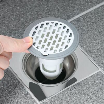 NO BRAND Pair Clapet Anti-retour Pour Évier De Douche - Sl.gt Noyau De Canal - Anti-odeurs - Clapet Anti-retour Pour Tuyaux De Salle De Bain - Joint D'Évacuation De Sol - Publicité NO BRAND Pair Clapet Anti-retour Pour Évier De Douche - Sl.gt Noyau De Canal - Anti-odeurs - Clapet Anti-retour Pour Tuyaux De Salle De Bain - Joint D'Évacuation De Sol - Publicité