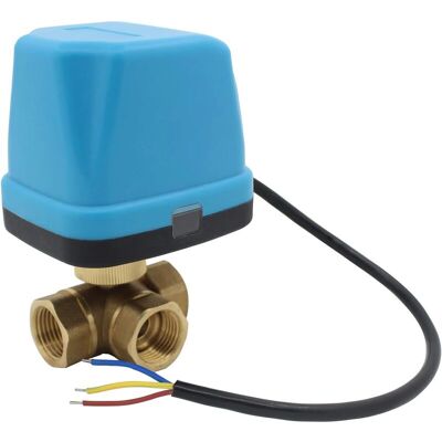 MOXIE Vanne 3 Voies Motorisée 220v Electrovanne Motorisée 220v Vanne A Bille 1/2 Pouce (dn15 1/2 Pouce) - Publicité MOXIE Vanne 3 Voies Motorisée 220v Electrovanne Motorisée 220v Vanne A Bille 1/2 Pouce (dn15 1/2 Pouce) - Publicité