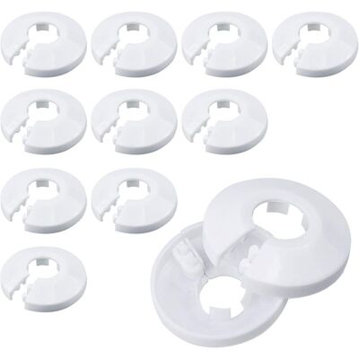 OEM 12pcs Rosace De Radiateur En Plastique, Cache-tuyau, Colliers De Pipe Couvercles De Tuyaux De Radiateur Pour Trou De 15 Mm, Rosaces De Recouvrement Pour Cacher Les Tuyaux De Radiateurs(b - Publicité OEM 12pcs Rosace De Radiateur En Plastique, Cache-tuyau, Colliers De Pipe Couvercles De Tuyaux De Radiateur Pour Trou De 15 Mm, Rosaces De Recouvrement Pour Cacher Les Tuyaux De Radiateurs(b - Publicité