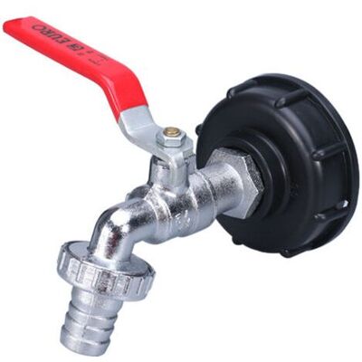SCORPIO Adaptateur Pour Réservoir Ibc (raccord Fileté 1/2"), Robinet Pour Réservoir De 1000 Litres, Récupérateur D'Eau De Pluie, Accessoires Pour Robinet De Sortie, Vanne, Robinet Et Raccord Pour Tuyau D'Arro - Publicité SCORPIO Adaptateur Pour Réservoir Ibc (raccord Fileté 1/2"), Robinet Pour Réservoir De 1000 Litres, Récupérateur D'Eau De Pluie, Accessoires Pour Robinet De Sortie, Vanne, Robinet Et Raccord Pour Tuyau D'Arro - Publicité