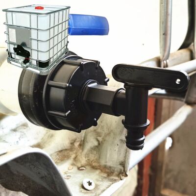 Scotch Raccord S60x6 - Robinet Pehd Pour Cuve Eau 1000 L - Publicité Scotch Raccord S60x6 - Robinet Pehd Pour Cuve Eau 1000 L - Publicité