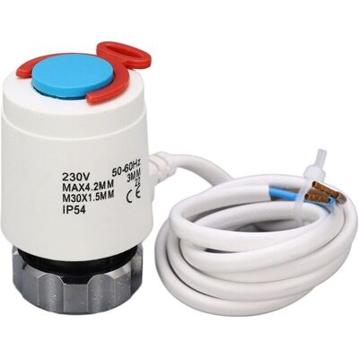 OEM Remplacement De Vanne De Radiateur, Collecteur D'Eau De Chauffage Au Sol, Actionneur Électrique Thermostatique M30x1, 5mm, 230vac. Publicité OEM Remplacement De Vanne De Radiateur, Collecteur D'Eau De Chauffage Au Sol, Actionneur Électrique Thermostatique M30x1, 5mm, 230vac. Publicité
