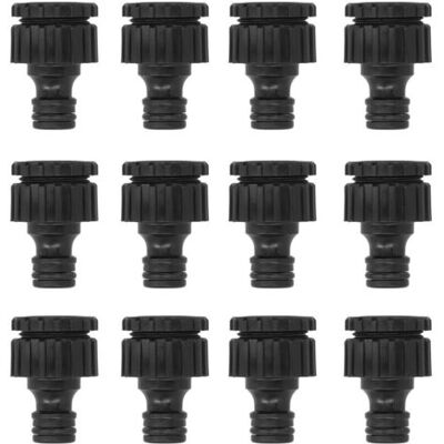 ABYSSE 12pcs G1 / 2 G3 / 4 Femelle Feme Ficet Garden Garden Adaptateur Rapports De Connecteur Réutilisables - Publicité ABYSSE 12pcs G1 / 2 G3 / 4 Femelle Feme Ficet Garden Garden Adaptateur Rapports De Connecteur Réutilisables - Publicité