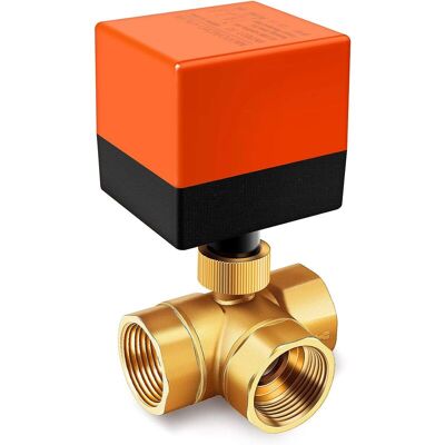 MOXIE Robinet De Fermeture Vanne Sphérique Vanne De Zone 2/3 Voies Dn25 Ca 230 V - Publicité MOXIE Robinet De Fermeture Vanne Sphérique Vanne De Zone 2/3 Voies Dn25 Ca 230 V - Publicité