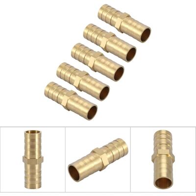 Melissa Raccord En Laiton Pour Connecteur Droit Cannelé Tuyau D'Eau Tuyau Raccord De Coupleur De Tube Raccord Pour Raccord De Raccord 12mm(5pcs) - Publicité Melissa Raccord En Laiton Pour Connecteur Droit Cannelé Tuyau D'Eau Tuyau Raccord De Coupleur De Tube Raccord Pour Raccord De Raccord 12mm(5pcs) - Publicité