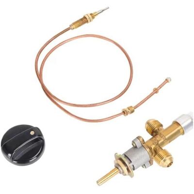 SANS MARQUE Kit Vanne Contrôle Panne Flamme Foyer Gaz Thermocouple Pièces Rechange - Publicité SANS MARQUE Kit Vanne Contrôle Panne Flamme Foyer Gaz Thermocouple Pièces Rechange - Publicité