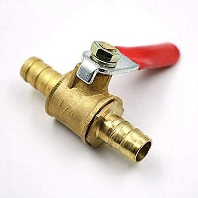Melissa Robinet À Boisseau Sphérique En Laiton 6 Mm Vanne D'Arrêt Barbelée Raccord De Tuyau Raccord De Robinet Adaptateur Pour Eau, Gaz, Huile (1pcs,6mm) - Publicité Melissa Robinet À Boisseau Sphérique En Laiton 6 Mm Vanne D'Arrêt Barbelée Raccord De Tuyau Raccord De Robinet Adaptateur Pour Eau, Gaz, Huile (1pcs,6mm) - Publicité