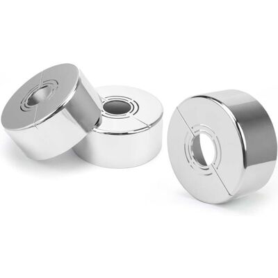 IRISFR Lntyq Rosace Mitigeur Douche, Kit 3 Pièces Robinet, Cache Tuyau Radiateur, Compatible Avec Diamètre 20mm/25mm/33mm, Accessoire Douche Pratique Et Résistant - Publicité IRISFR Lntyq Rosace Mitigeur Douche, Kit 3 Pièces Robinet, Cache Tuyau Radiateur, Compatible Avec Diamètre 20mm/25mm/33mm, Accessoire Douche Pratique Et Résistant - Publicité