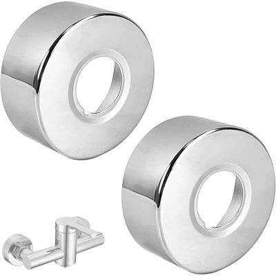 OEM Rosaces De Robinetterie, 66 X 25 X 30 Mm, Pour Mitigeur De Douche, En Acier Inoxydable, Avec 6 Points De Diamètre Intérieur Pour Tuyau De Plomberie Et Couvercle Épais Pour Rosace De Radiateur (2 Unité - Publicité OEM Rosaces De Robinetterie, 66 X 25 X 30 Mm, Pour Mitigeur De Douche, En Acier Inoxydable, Avec 6 Points De Diamètre Intérieur Pour Tuyau De Plomberie Et Couvercle Épais Pour Rosace De Radiateur (2 Unité - Publicité