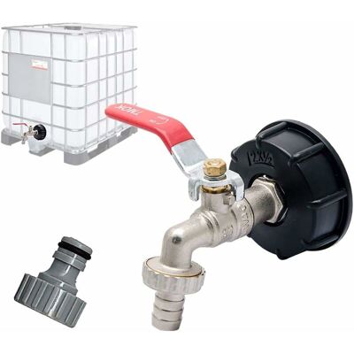 Melissa S60x6 Ibc Raccord Robinet En Laiton Chromé, Avec Raccord De Tuyau 1/2" (13mm), Adaptateur De Réservoir De Vidange, Pour Robinet De Jardin, Pour D'Adaptateur De Cuve - Publicité Melissa S60x6 Ibc Raccord Robinet En Laiton Chromé, Avec Raccord De Tuyau 1/2" (13mm), Adaptateur De Réservoir De Vidange, Pour Robinet De Jardin, Pour D'Adaptateur De Cuve - Publicité