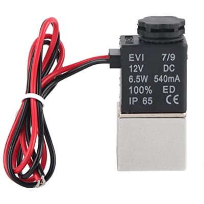 CONWHZC Vanne Électromagnétique Normalement Ouverte 12v Électrovanne 2 Voies Silencieuse Pour Air Comprimé Gaz Régulateur Système Automatisme Industriel - Publicité CONWHZC Vanne Électromagnétique Normalement Ouverte 12v Électrovanne 2 Voies Silencieuse Pour Air Comprimé Gaz Régulateur Système Automatisme Industriel - Publicité