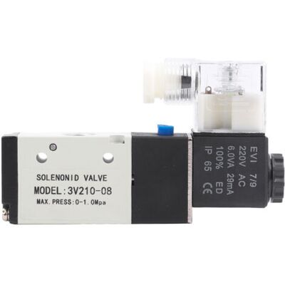 OEM 1 Électrovanne Pneumatique 3 Voies 2 Positions Type G1/4 0,15 - -0,8 Mpa (ac220v) - Publicité OEM 1 Électrovanne Pneumatique 3 Voies 2 Positions Type G1/4 0,15 - -0,8 Mpa (ac220v) - Publicité